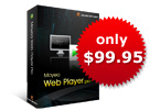 Moyea Web Player Pro Web Player - generates flash video player for web