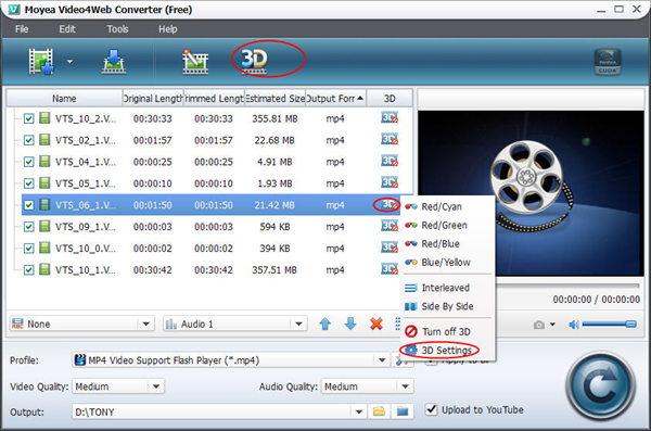 best free 2d to 3d video converter software
